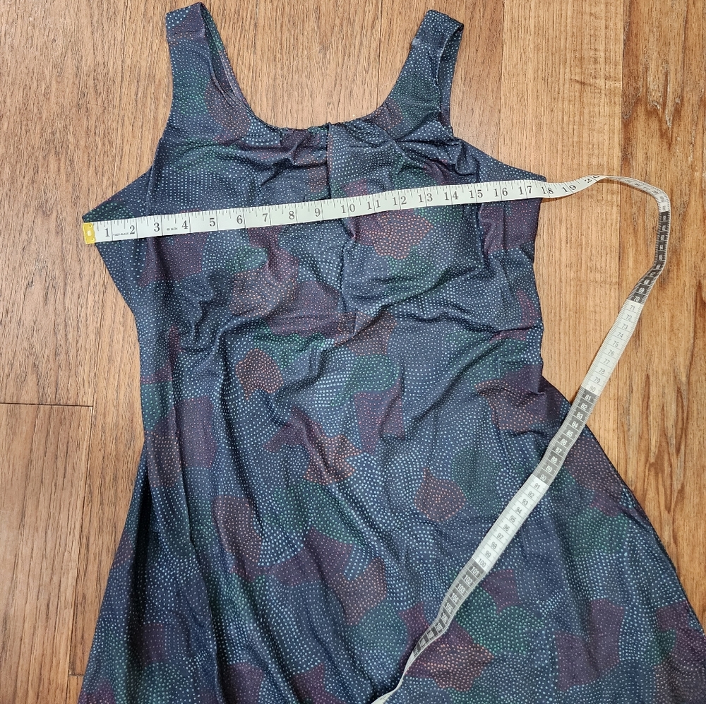 prAna Women's Skypath Dress, Size XL in deep pine dotty color. Athleisure/Casual - Picture 9 of 12